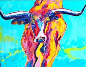 Longhorn Gaze